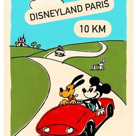 Cocon Familial Proche Disneyland Paris Quincy-Voisins Bagian luar foto