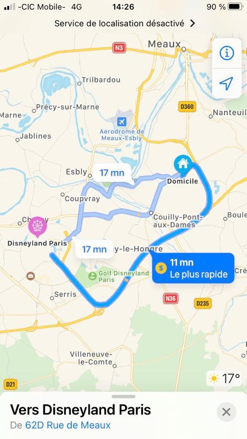 Cocon Familial Proche Disneyland Paris Quincy-Voisins Bagian luar foto
